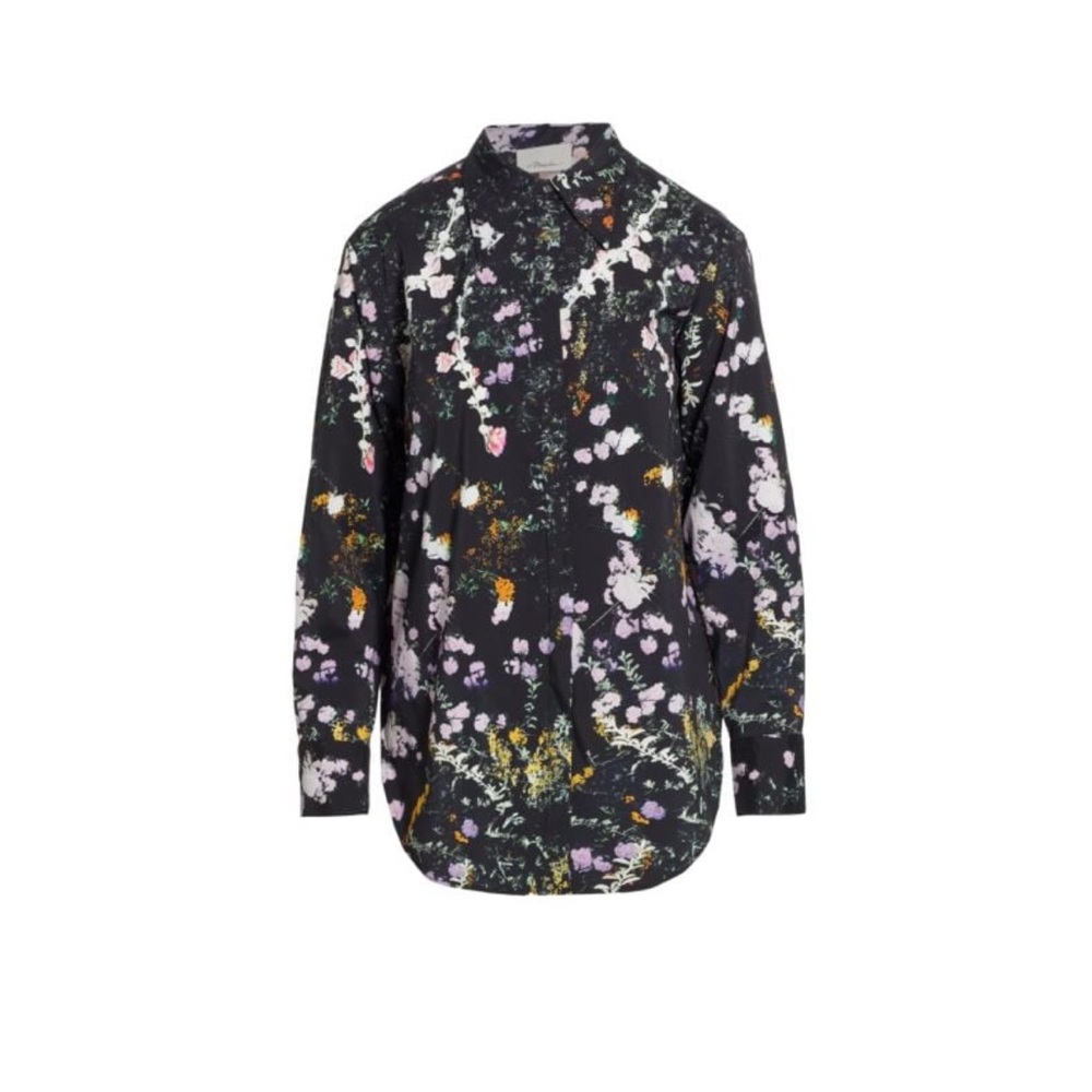 Phillip Lim Floral Poplin Shirt